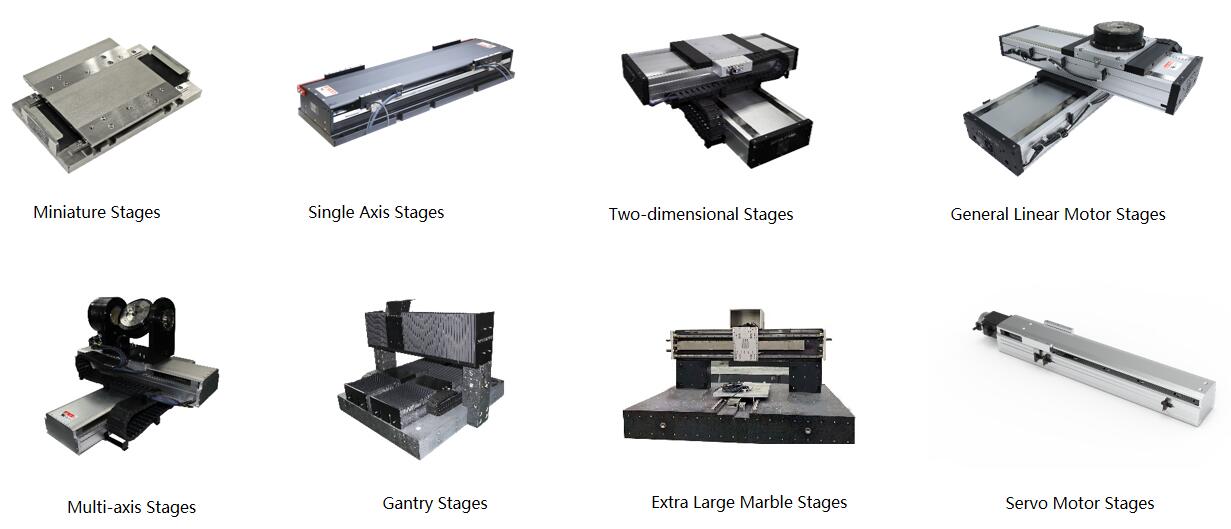 High Precision Custom Linear Motor Stages for UV printing industry