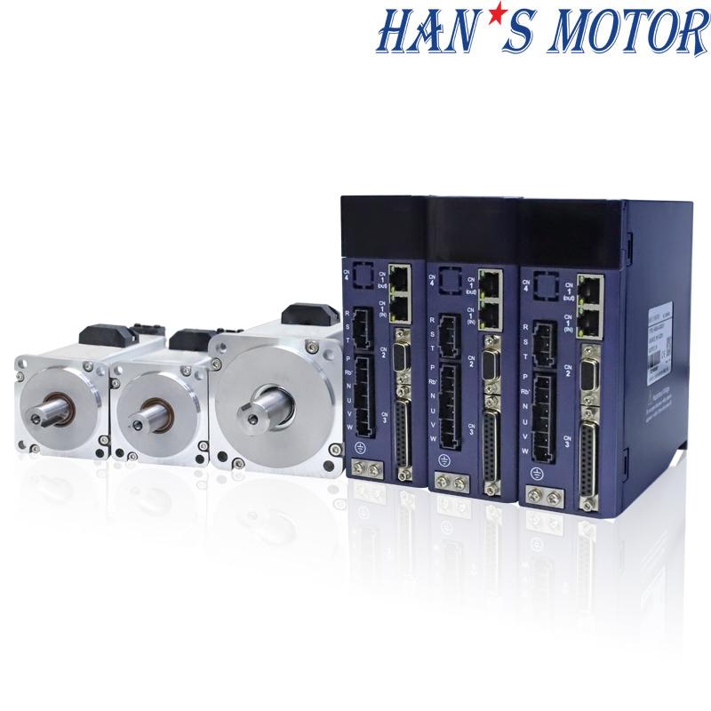 HAN'S AC Servo Motor 750W With Driver CNC Milling Machine